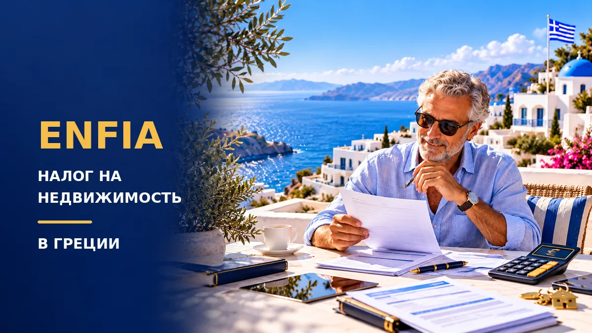 Налог на недвижимость ENFIA в Греции